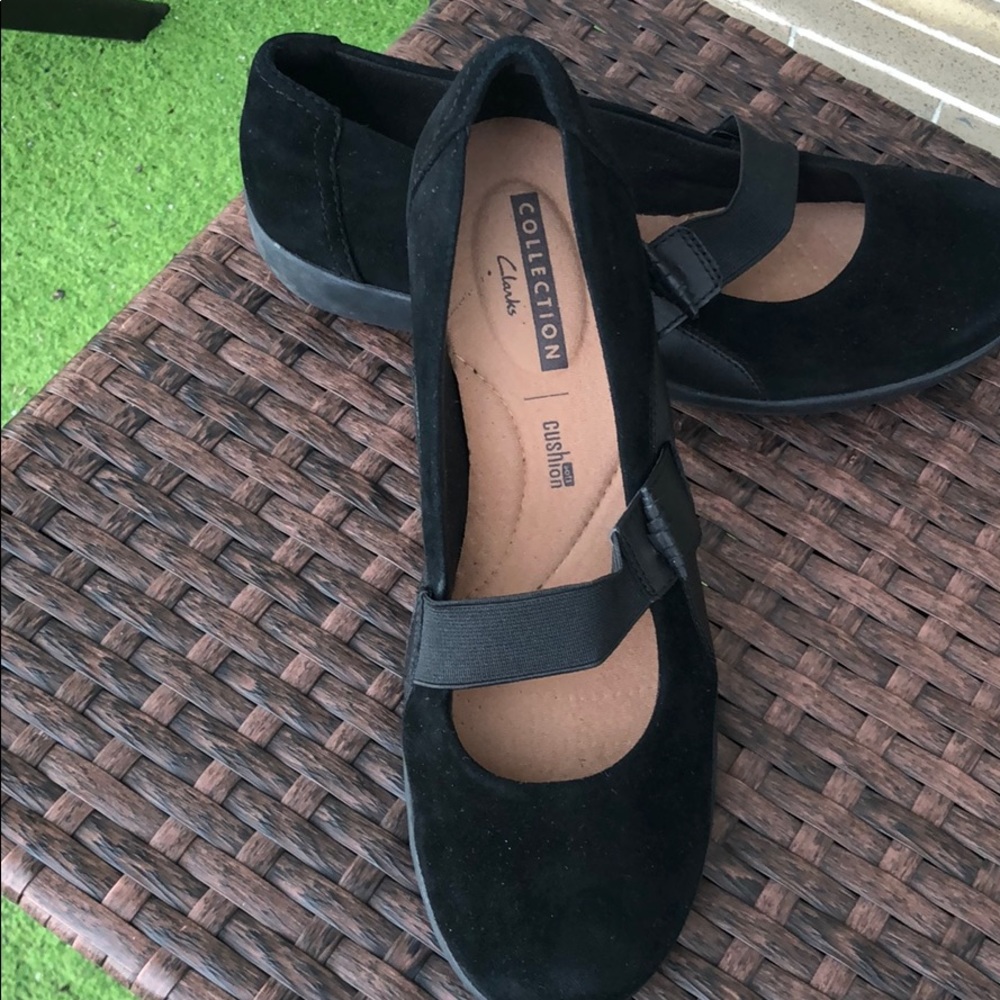 Black Clark’s maryjanes ( Medora Frost)